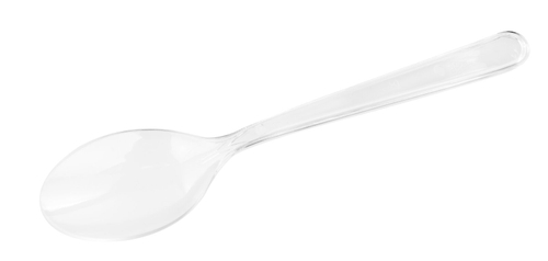 Ложка Компакт, столовая, 180 мм, прозрачная, 50 штук в упаковке