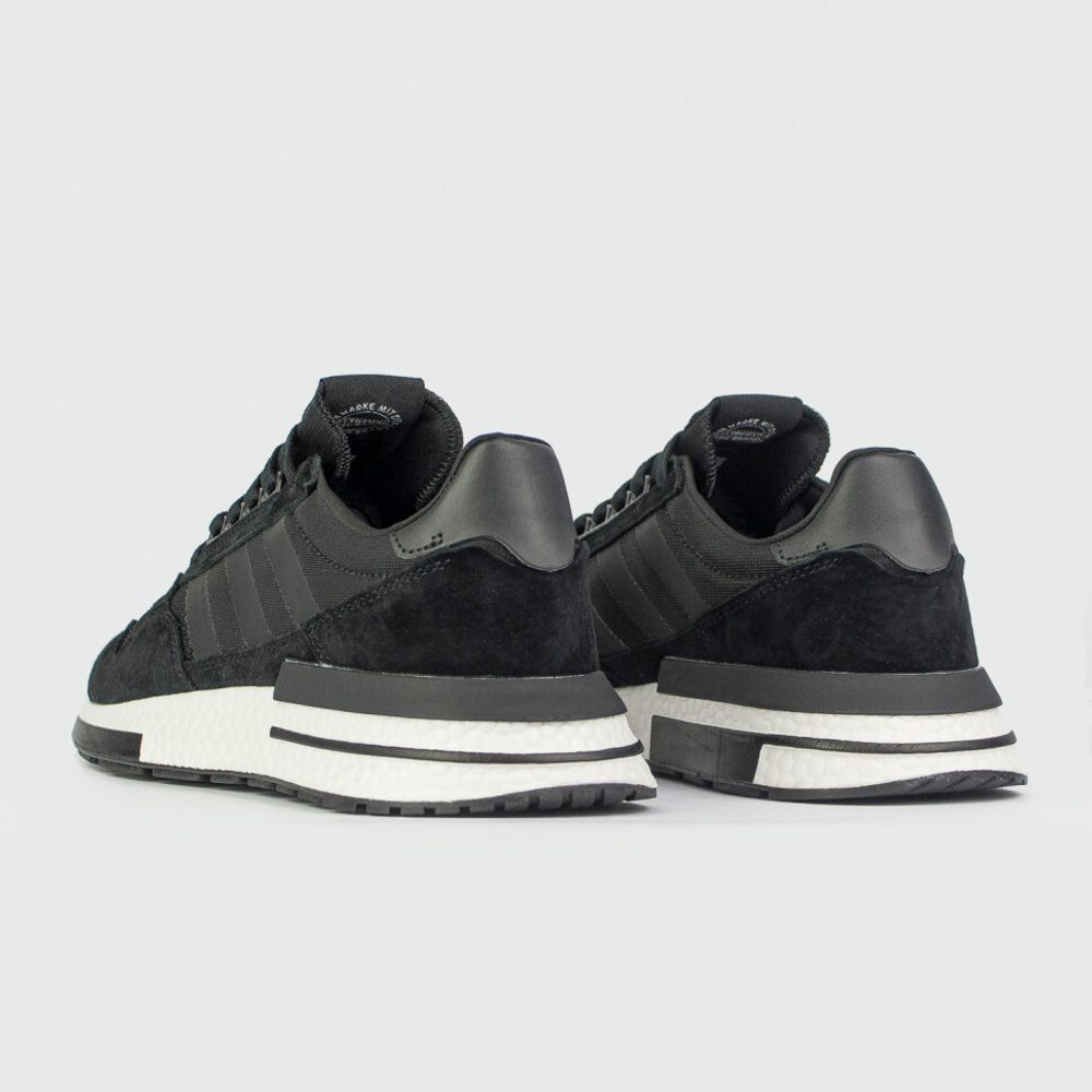 кроссовки Adidas ZX 500 Boost Black / White Wmns