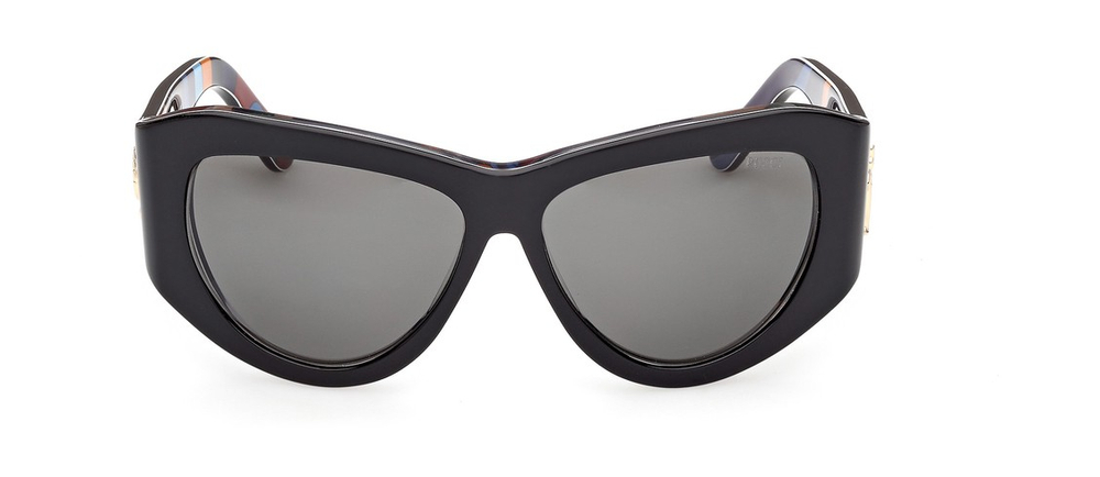 Солнцезащитные очки Emilio Pucci EP 0241 05A кошачий глаз black texture
