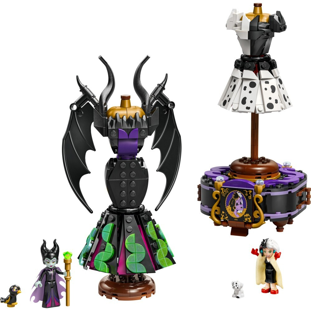 LEGO Disney Classic - Платья Диаболины и Круэллы Де Мон 43262