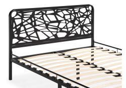 Двуспальная кровать Кубо 160х200 черный