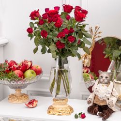 Ваза для цветов Флора Айвори