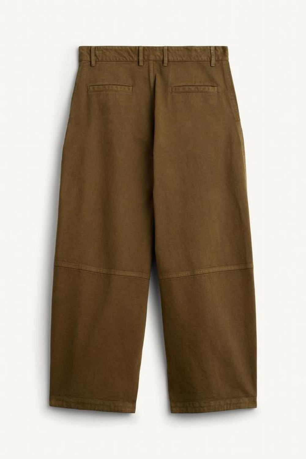 ZARA БРЮКИ BALLOON FIT, ХАКИ