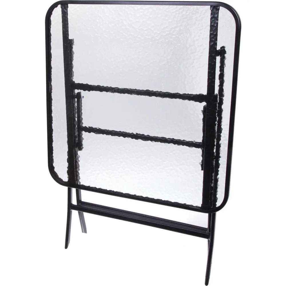 Стол складной квадратный «Дачная симфония» DS-Q70G, 70*70*70 см, черный