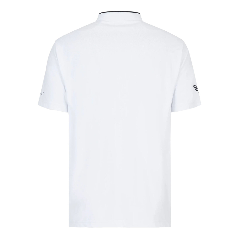 Мужское теннисное поло EA7 T-Shirt Men - White