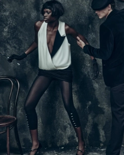 Лосины декоративные коричневые