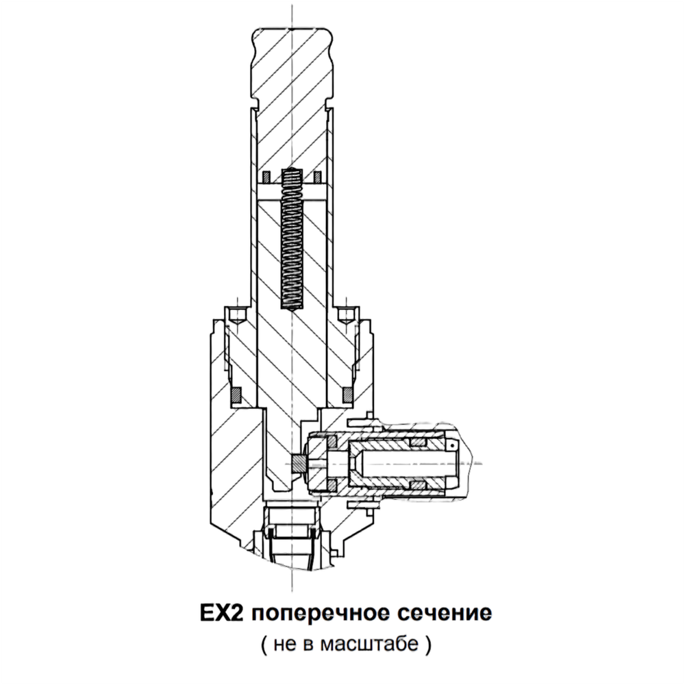 Вентиль ЭРВ терморегулирующий Menerga Expan valve EX2 10/12 (EX2-M00 801 091)