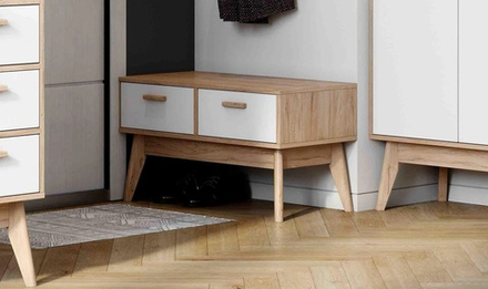 Калгари (МебельГрад) Тумба с 2 ящиками