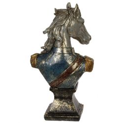 GAEM Фигурка декоративная "Бюст лошади", L13 W8 H24 см