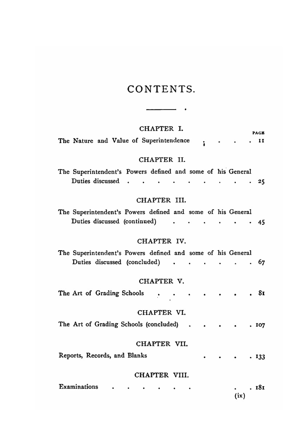 Chapters on school supervision | William Harold Payne