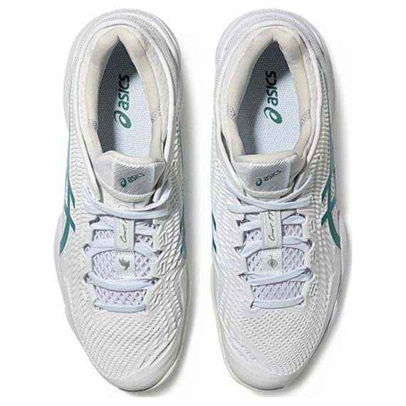 Корт Asics Court FF 3 Новак Кроссовки для тенниса Низкие Белые/Зеленые Мужские