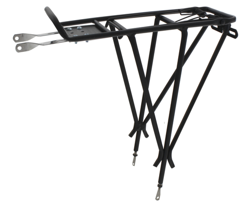 Багажник алюминий 24-28" стоечн. регул. сварной (20) черный CD-20AC OSTAND