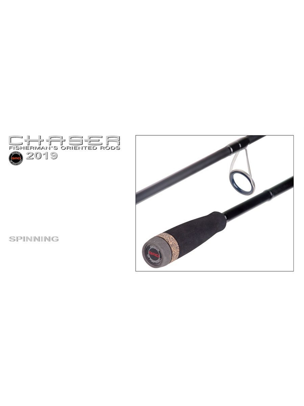 Спиннинг для рыбалки GAD Chaser, 218см, 2.0-10.5 гр., 4-10Lb, XFast