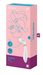 Белый вибромассажер для пар Satisfyer Partner Multifun 3