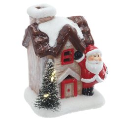 GAEM Фигурка декоративная "Домик" с подсветкой (2хLR44), L10 W10 H11 см, 2в.