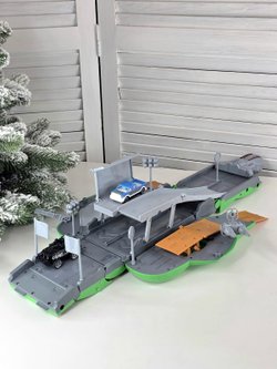 Игровой набор Парковка "Гонки" 2в1 свет/звук (200503276)