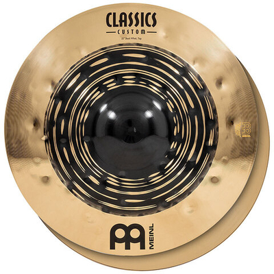 Две тарелки 14" Meinl CC14DUH Classics Custom Dual HiHat