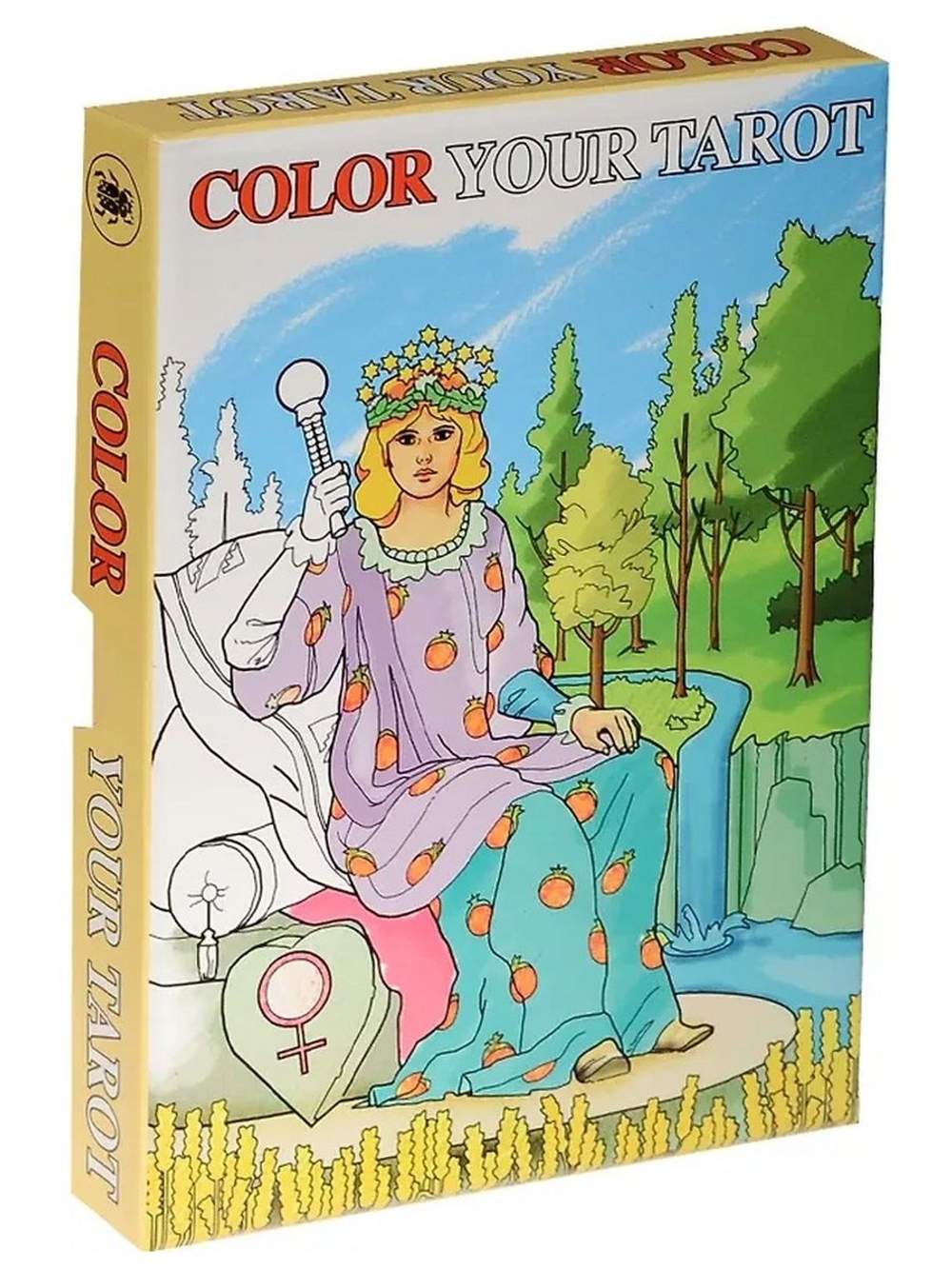 Разрисуй свое Таро/Color your Tarot (Старшие Арканы, 22 карты)