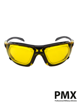 Очки PMX Mark I G-7530ST Anti-Fog Diopter. Жёлтые