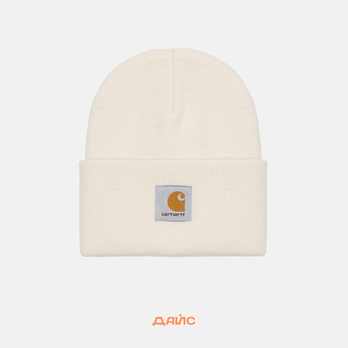 Шапка Carhartt WIP Acrylic Watch Hat артикул:I020222_natural - купить в магазине Дайс