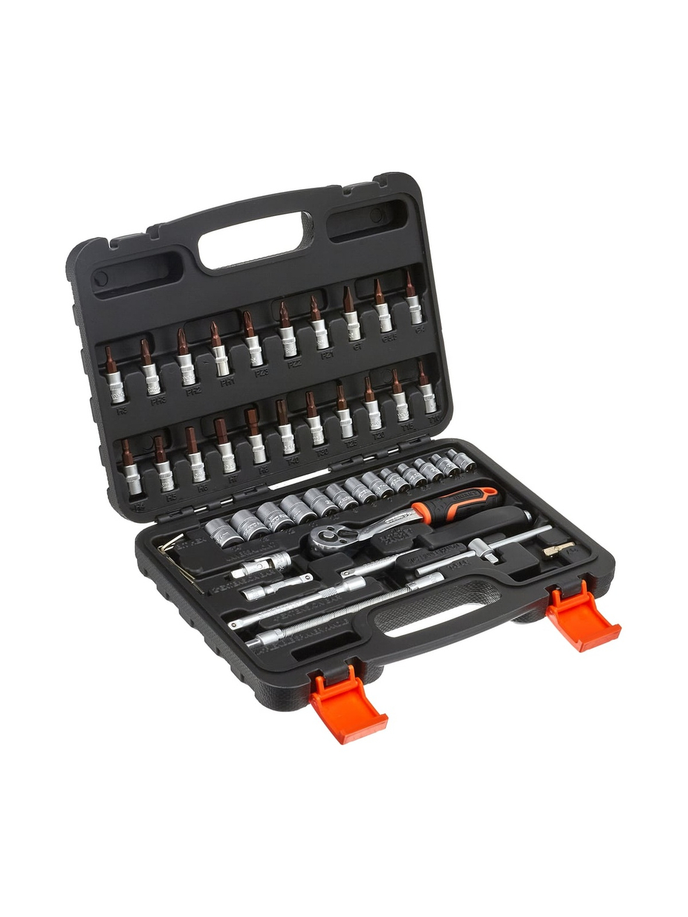 Набор торцевых головок и бит 46 предметов Gigant, Сталь Cr-V, GAS 46