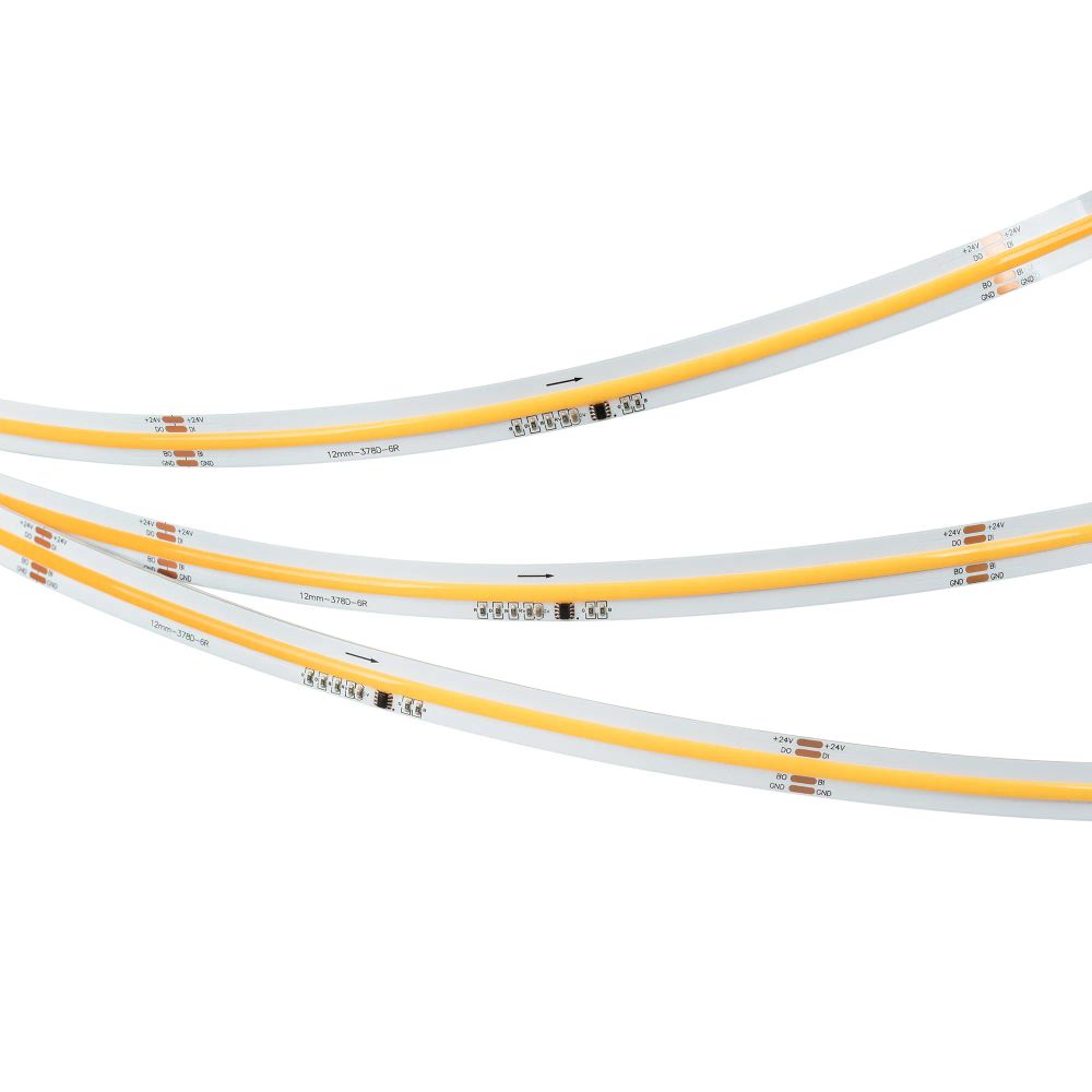 Светодиодная лента SPI-COB-X378-12mm 24V Day4000-PX63-BPT (7 W/m, IP20, 5m) (Arlight, бегущий огонь) 039738