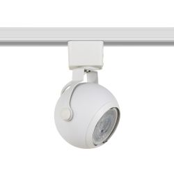 Трековый светильник однофазный ЭРА TR35-GU10 WH под лампу MR16 белый