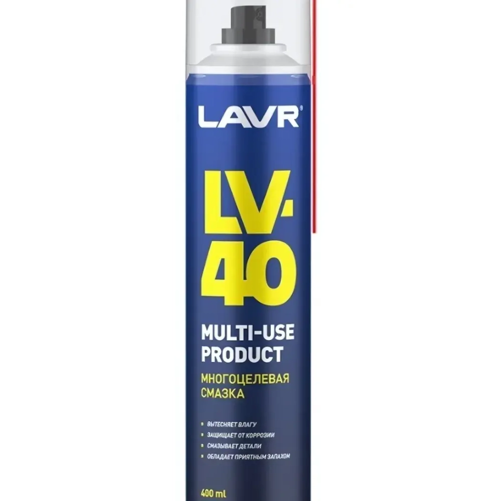Смазка многоцелевая LAVR LV-40, 400 мл
