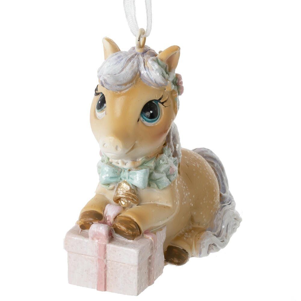 GAEM Фигурка декоративная подвесная "Лошадка", L6 W3 H6,5 см