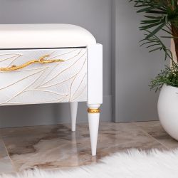 Банкетка Арт mini Айс Голд