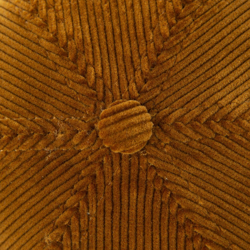 Докер Портовый '22 Объемный вельвет Горчичный