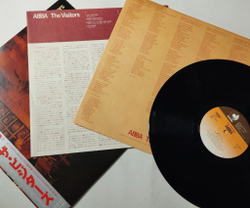 Винтажная виниловая пластинка LP ABBA The Visitors (Japan 1981) (Obi) DSP-8006