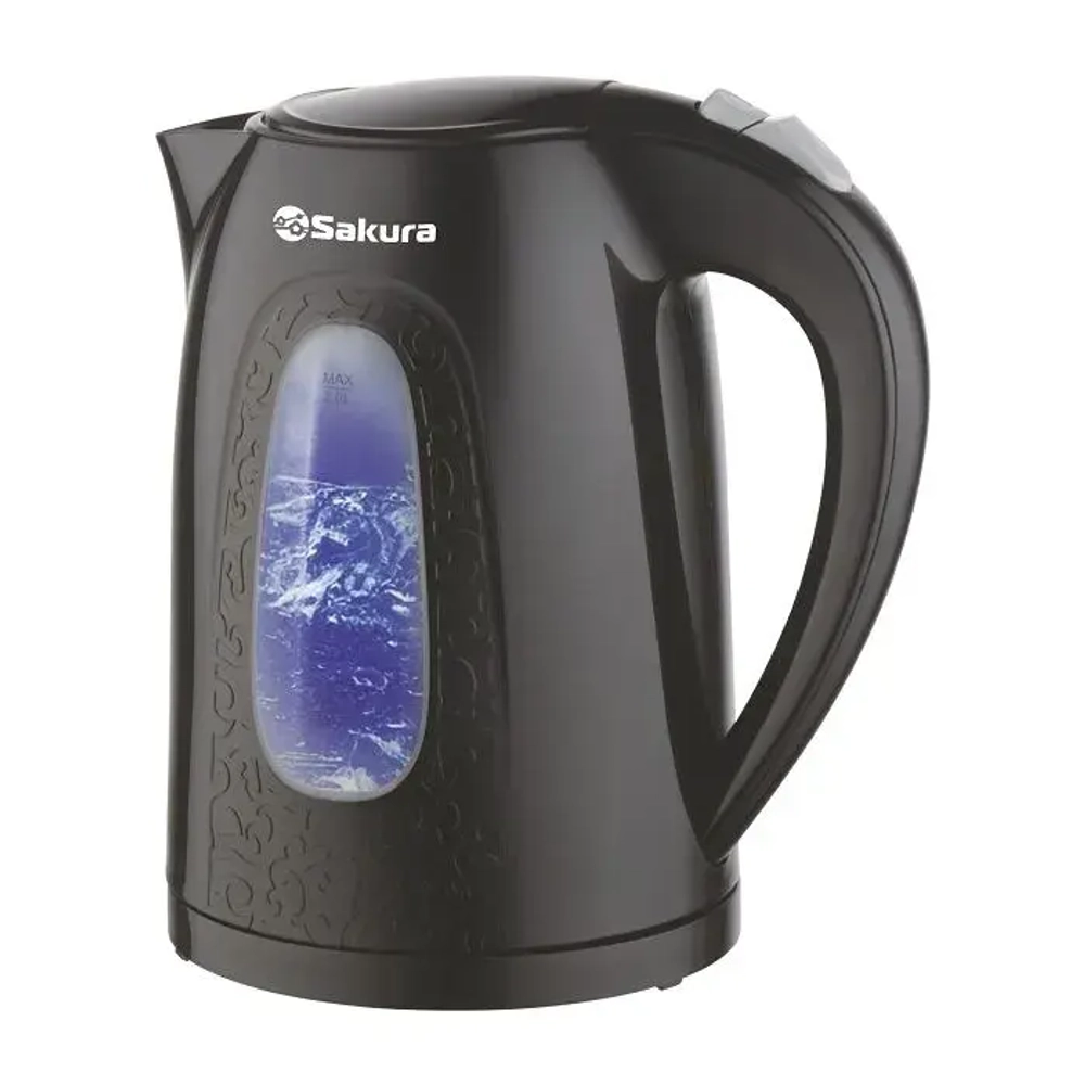 Чайник электр SA-2345BK (2.0) черн д