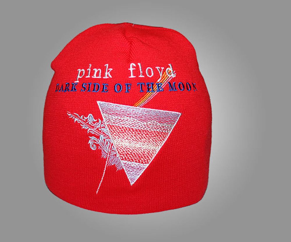 Шапка Pink Floyd красная