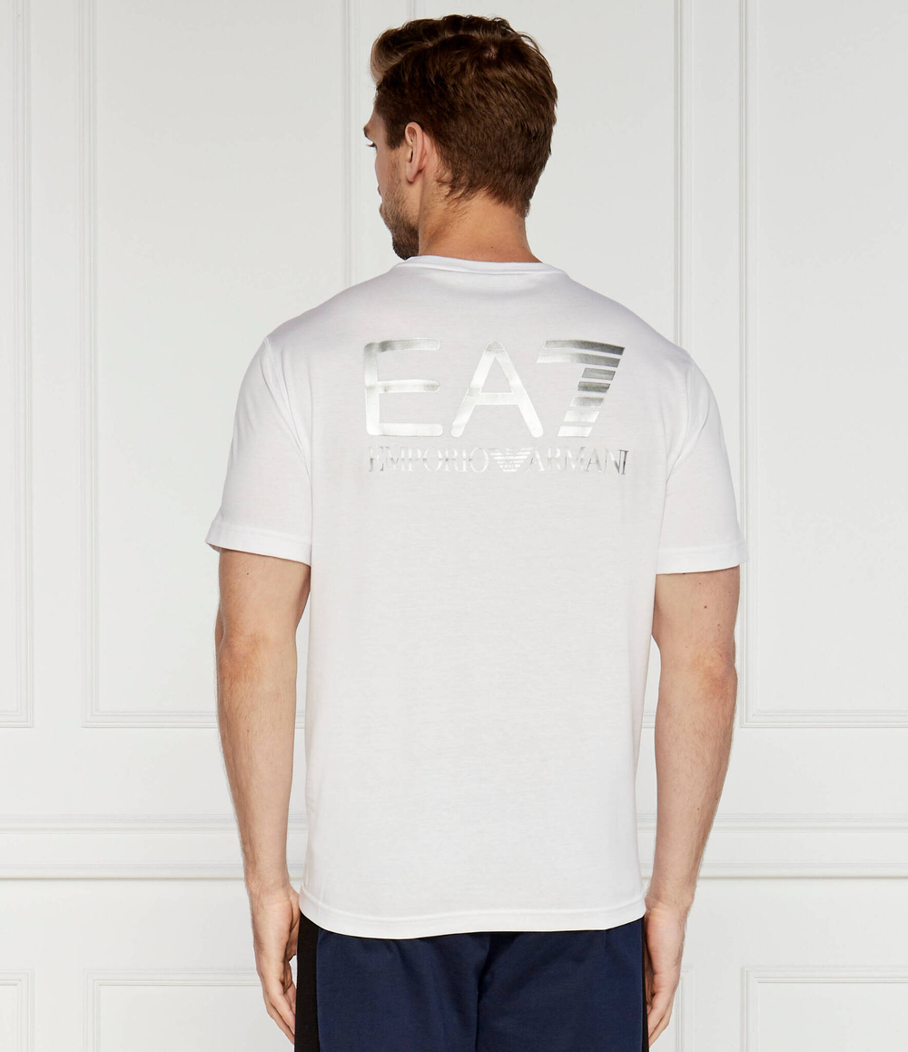 Футболка EA7 - белый(6DPT06 PJFFZ)