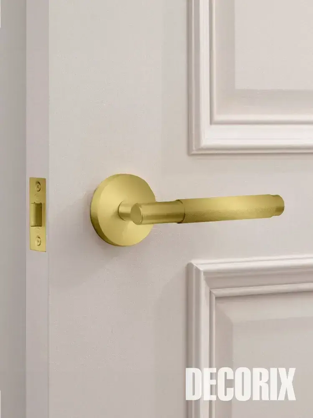 Аэрозольная краска в баллончике DECORIX - "Золото 18 карат" акриловая, глянцевая 520 мл