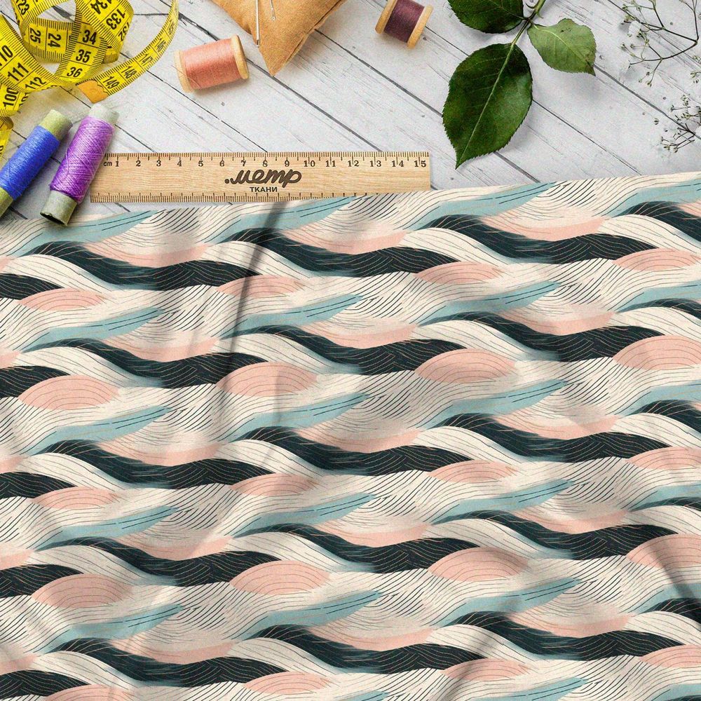 Ткань Ниагара Софт пастельное сияние