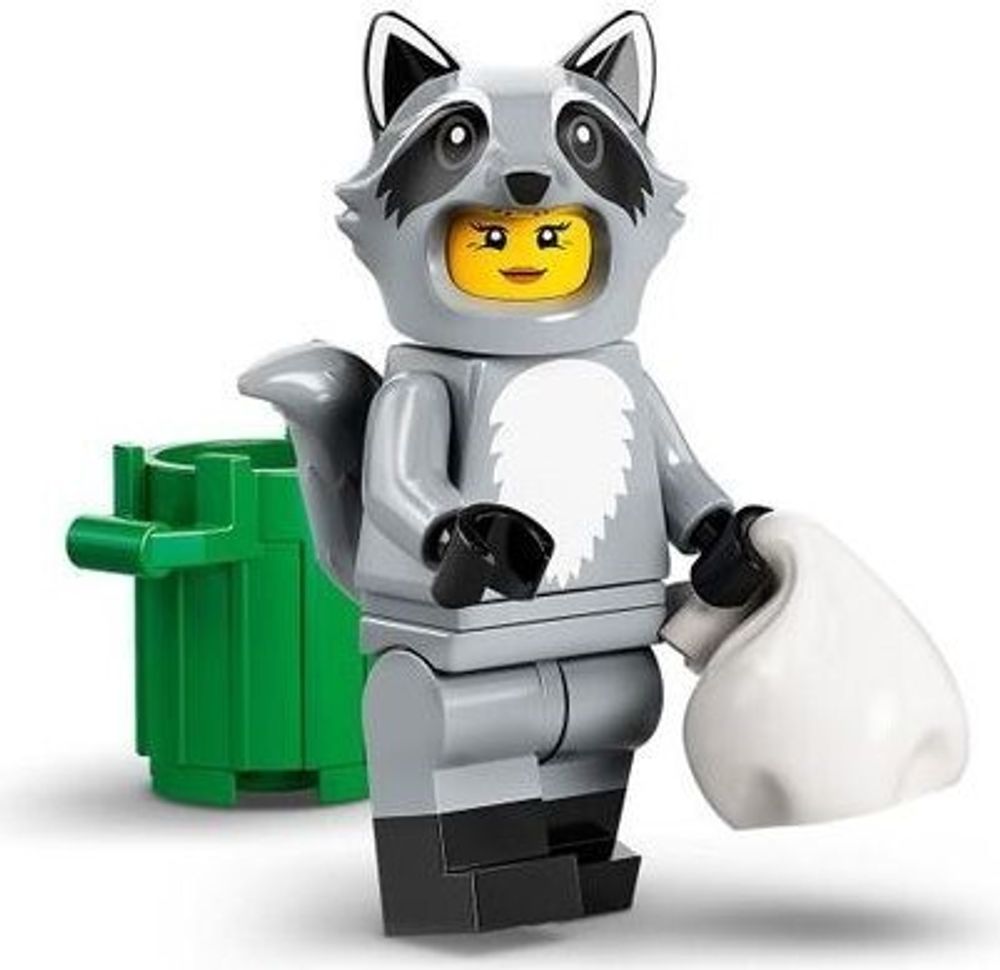 Минифигурка LEGO    71032 - 10 Костюм енота