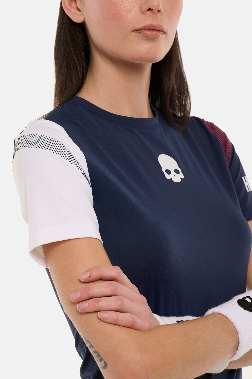 Женская футболка HYDROGEN SPORT STRIPES TECH T-SHIRT (TT1005)