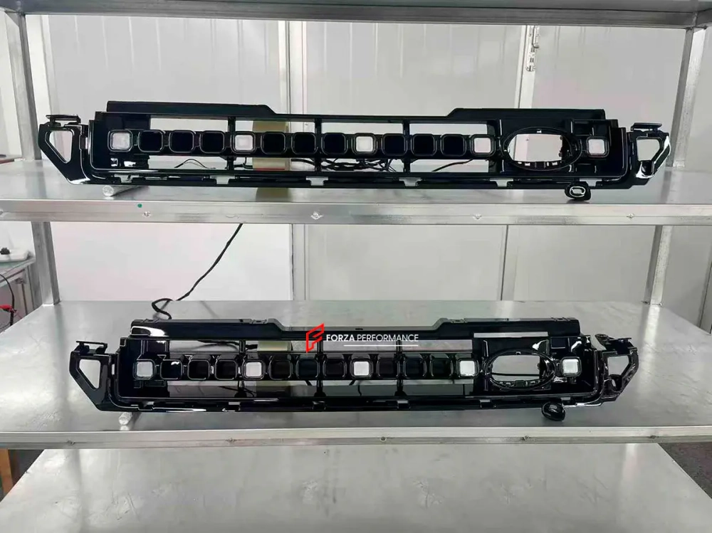 Передняя решетка радиатора со светодиодной подсветкой для LAND ROVER DEFENDER L663 2019+ Лэнд Ровер Дефендер