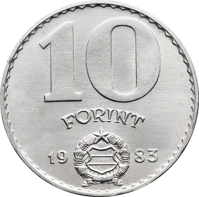 10 форинтов 1983 Венгрия ФАО