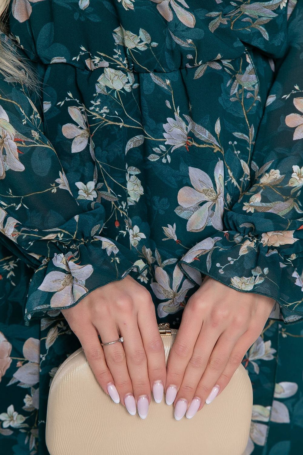 Платье "Весеннее настроение" (изумруд) П10182 LT Collection