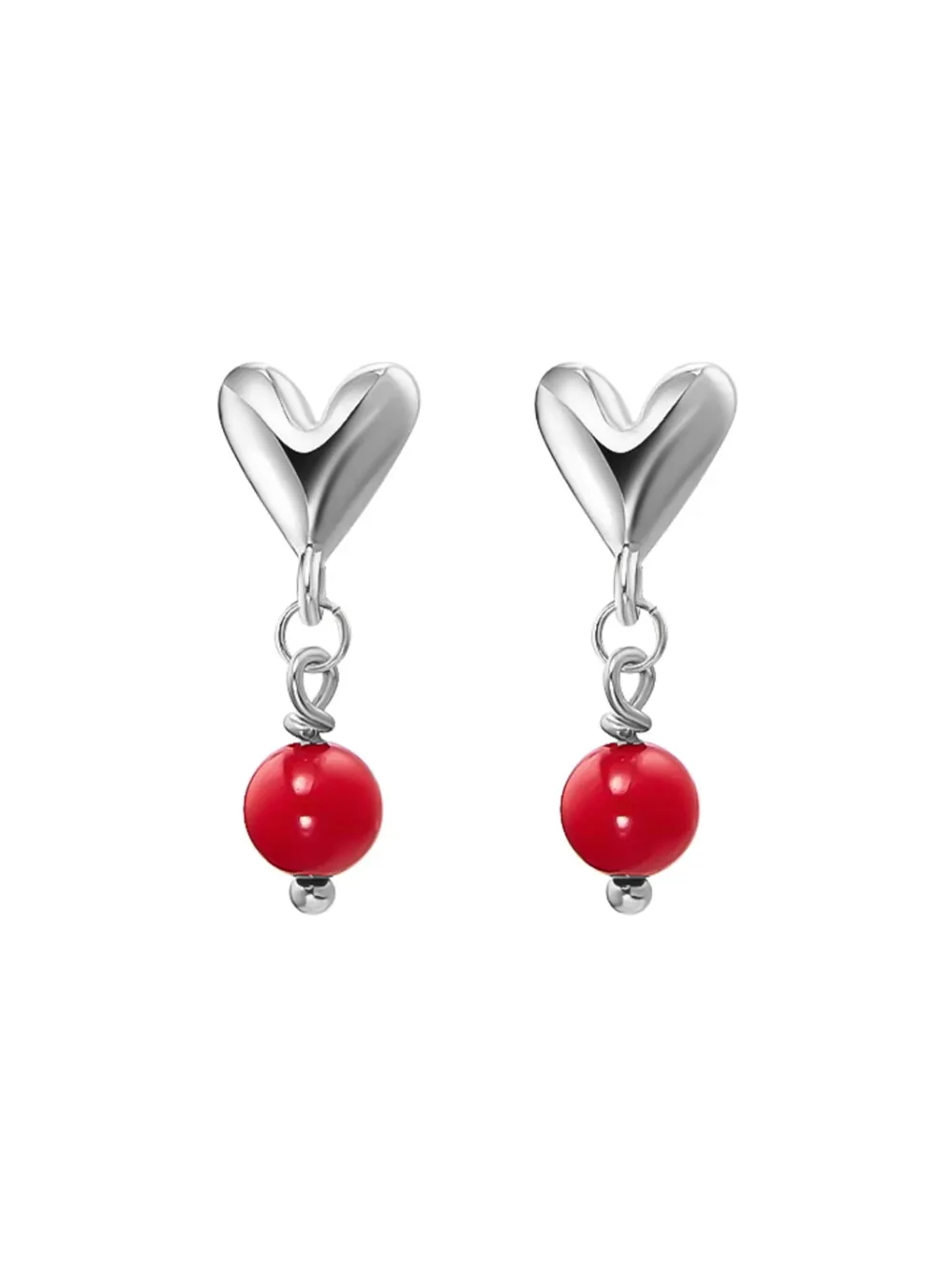 Серьги Кокетка / Flirty red