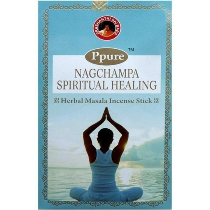 Ppure Nag Champa Spiritual Healing Благовоние-масала Духовное исцеление, 15 г