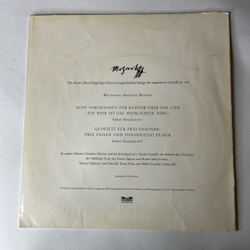 Винтажная виниловая пластинка LP W. A. Mozart В. А. Моцарт, 1. Serie In 4 Folgen Band II (Германия 1968) 10 дюймов