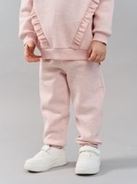 Джоггеры "Клубничный коктейль" утепленные 0+