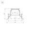 Профиль Arlight ARH-Power-W90-F-Comfort-2000 Anod 036357