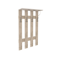 Вешалка Ямайка ЯПВ-1, Дуб крафт серый, Кашемир