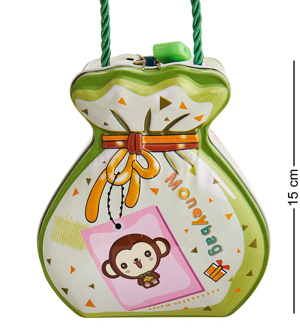 BX- 76/8 Металлическая копилка «Мешочек»