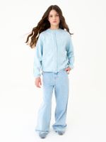 Кардиган для девочки AT1383 голубой